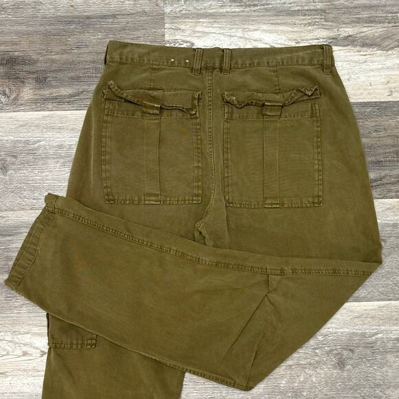 Lucky Brand Olive Cargo Pants - Picture 1 of 14
